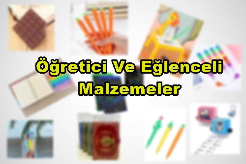 Eğlenceli Ve Öğretici Malzemeler